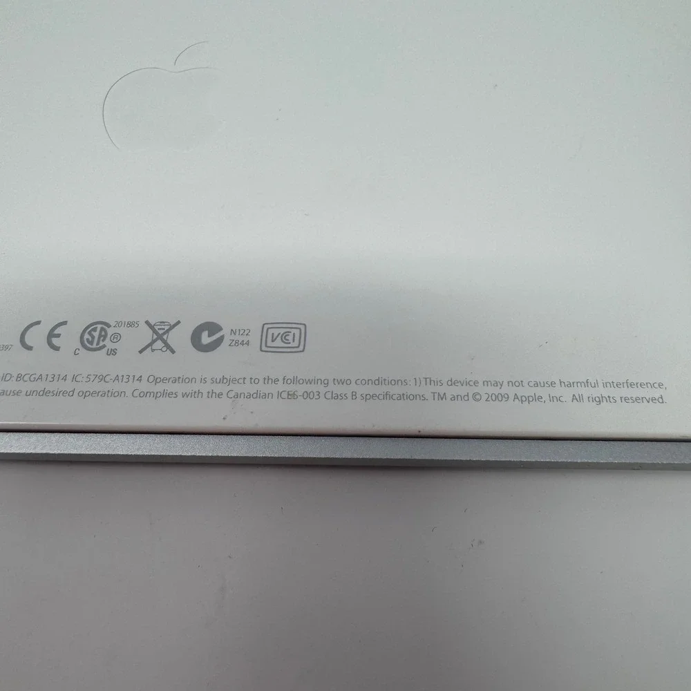 Apple Mac Wireless Keyboard A1314 Tested and Works Wireless‎ Compact Slim